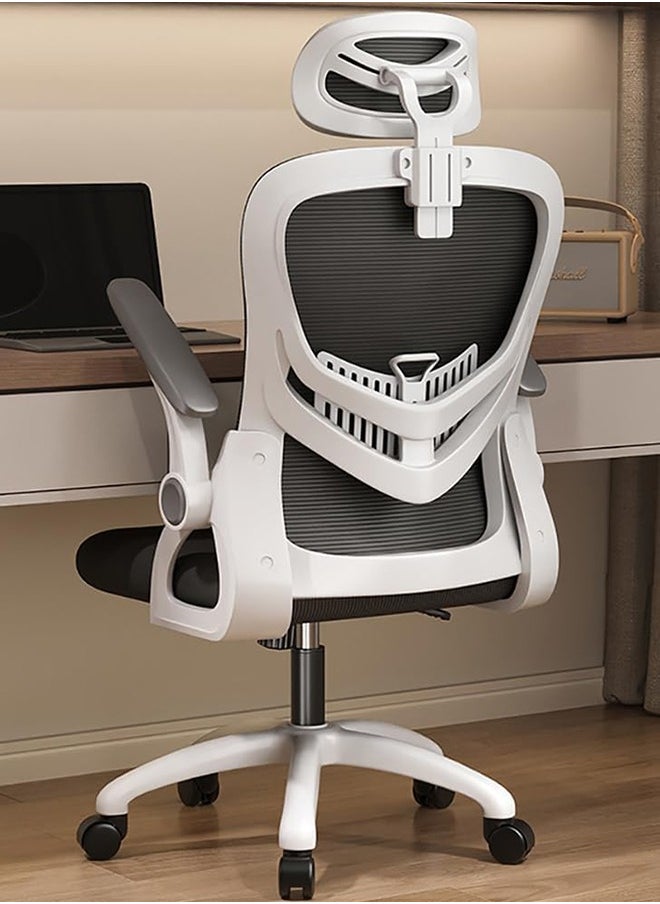 JCB CHIC - Office Chair Ergonomic Desk Chair, High Back Gaming Chair, Big and Tall Reclining chair Comfy Home Office Desk Chair Lumbar Support Breathable Mesh Computer Chair Adjustable Armrests - Image 1