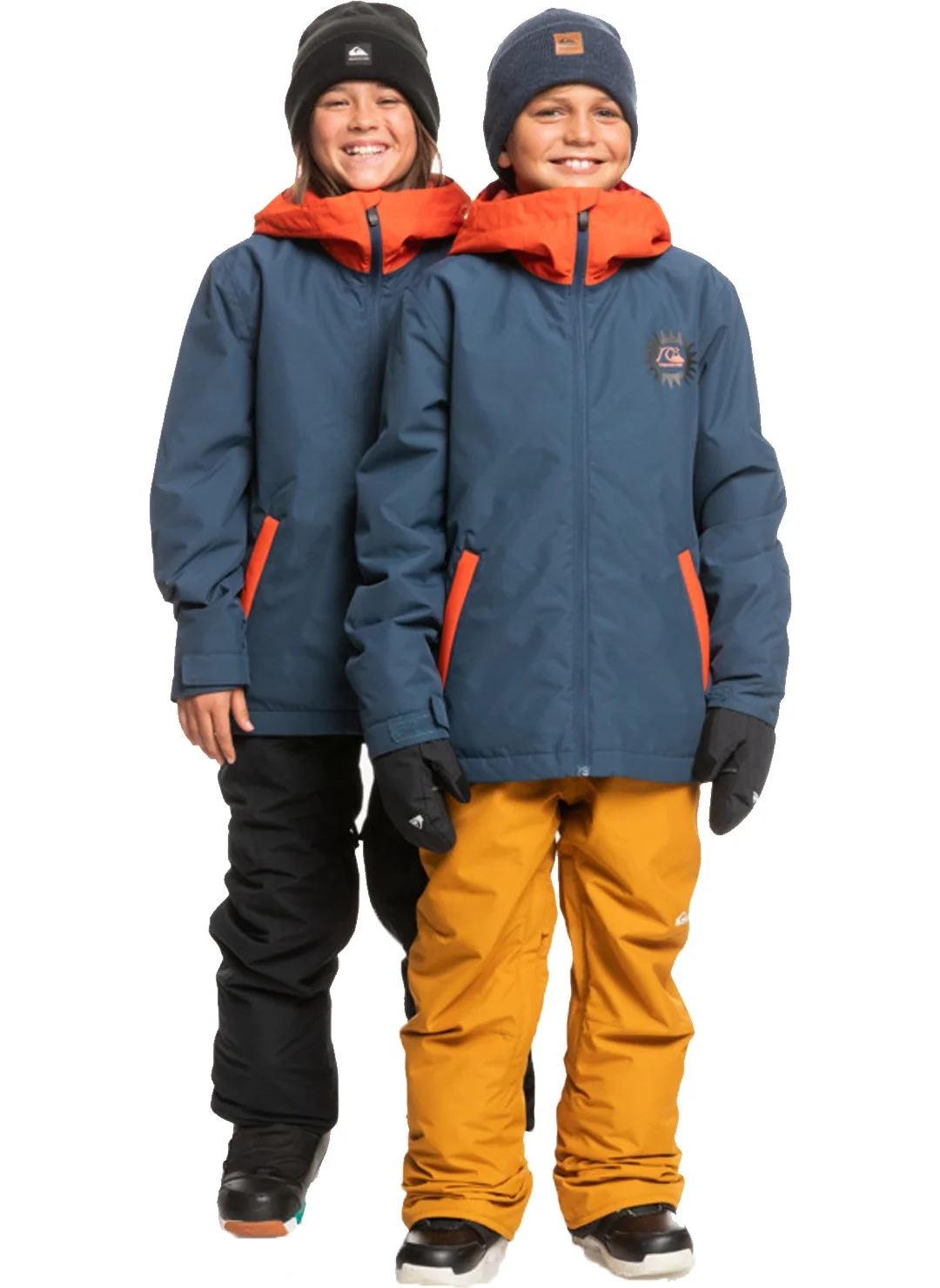 كويك سيلفر in The Hood Children's Waterproof Snowboard Snow Jacket EQBTJ03154