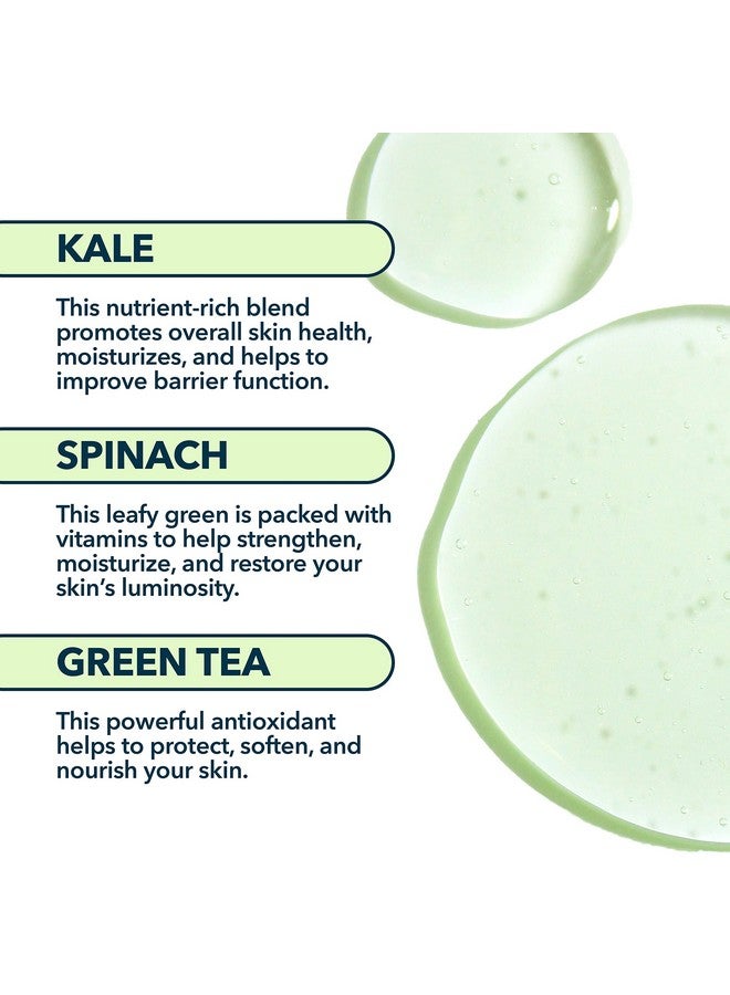 brandefy Superfood Face Wash Kale Green Tea Spinach Vitamin C E K2. Brightening Vegan Face Wash For All Skin Types 8 Fl. Oz. Made In The Usa - Image 4