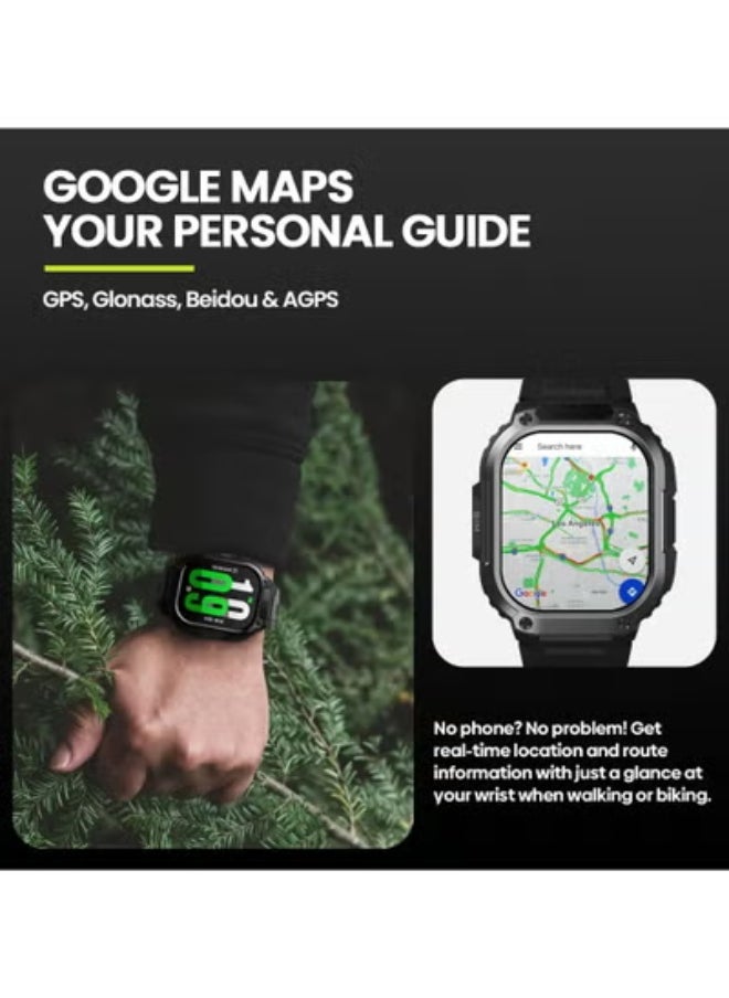 Zeblaze Zeblaze Thor SQ Smart Watch 4G LTE Android OS Quad Core Smartwatch 2GB 16GB Front Camera Support Nano Sim WIFI GPS  - Image 5