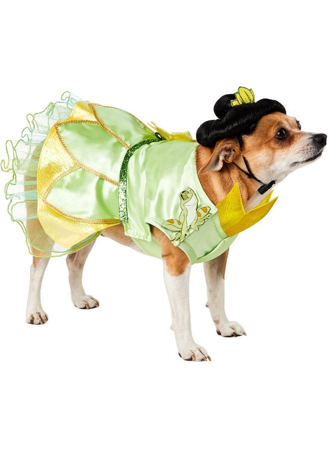 Rubies Disney Princess and the Frog Tiana Pet Costume and Wig, As Shown, Large - Image 2
