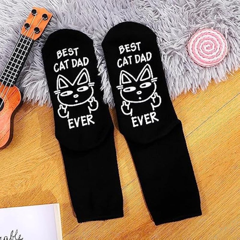 Birthday Gifts for Cat Dog Dad Cat Dog Mom,Funny Socks for Men Women  Ideas,Crazy Gifts for Animal Lovers - Image 4