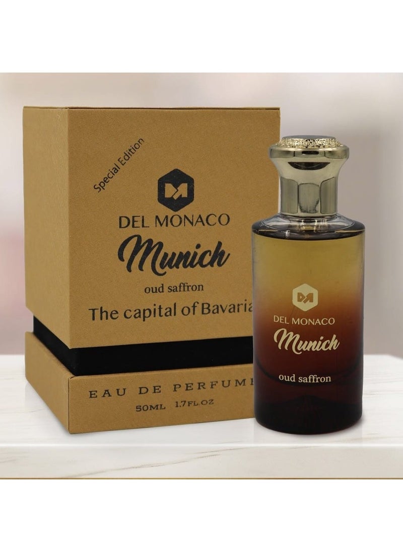 DEL MONACO Del Monaco Munich Oud saffron EDP 50 ml  - Image 5