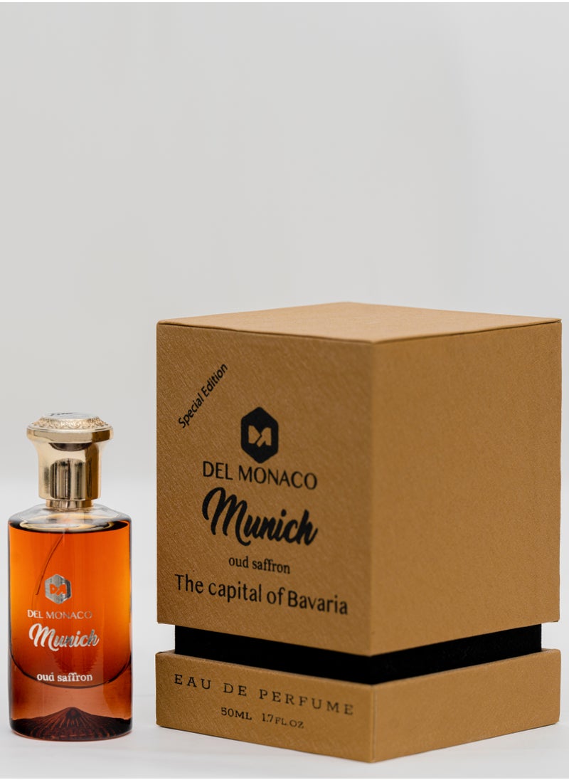 DEL MONACO Del Monaco Munich Oud saffron EDP 50 ml  - Image 2