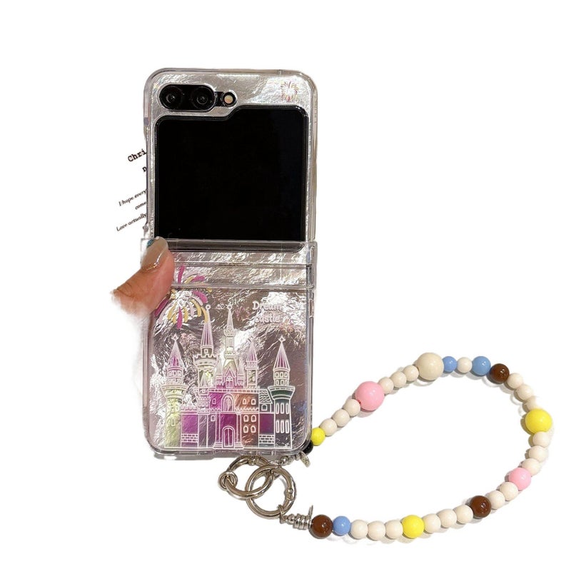غطاء واقي | حماية من السقوط | TPU | Feather Gauze | مقاوم للصدمات لـ Samsung Galaxy Z Flip 4 - Image 1