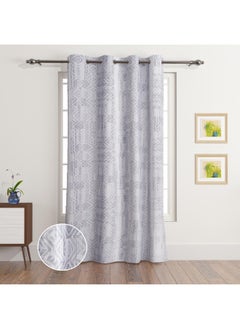 Home Box Russelle Roxy Printed Single Curtain 240 x 140 cm  - Image 2
