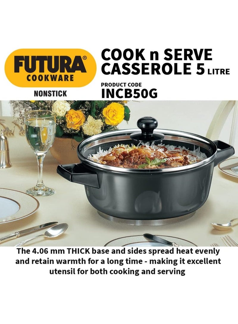 Hawkins هواكينز فوتورا إن إس قدر مع غطاء زجاجي سعة 5 لتر - Image 3