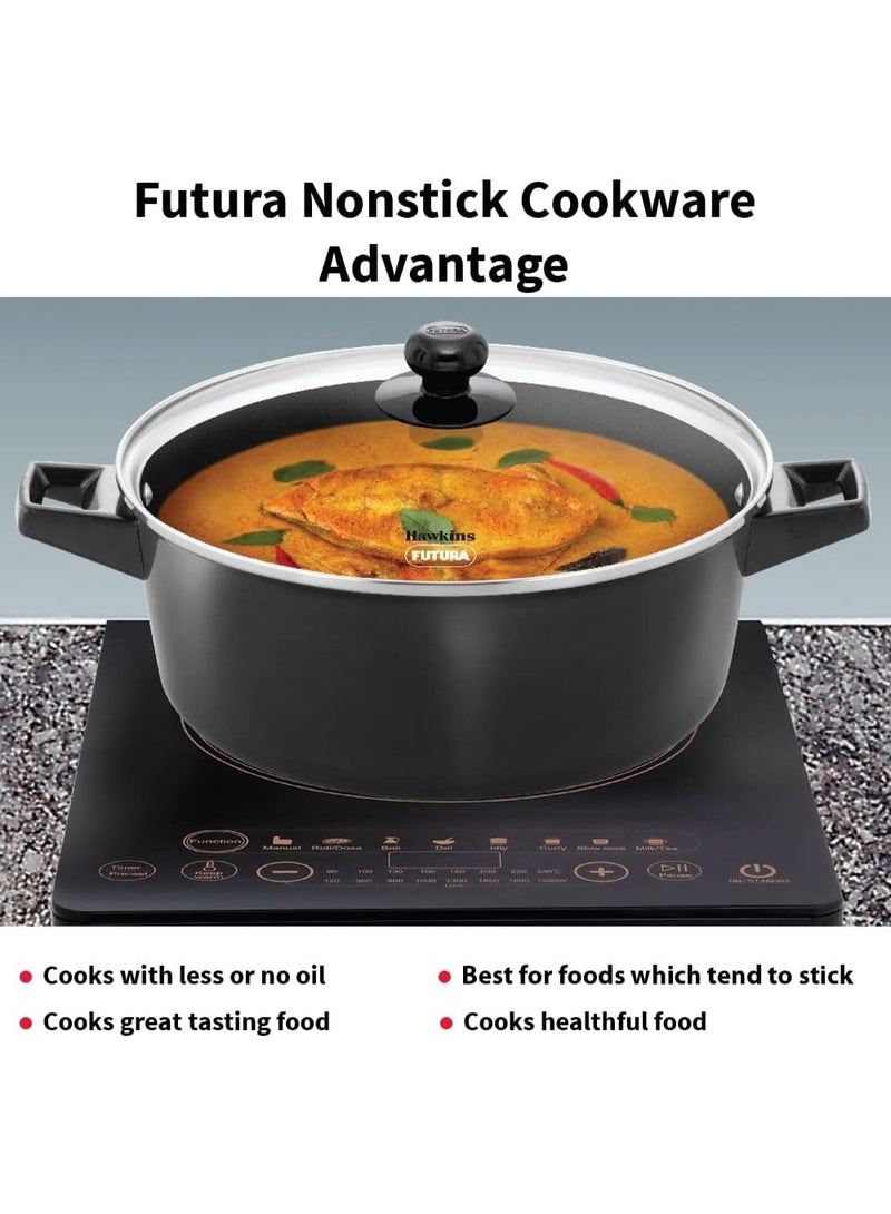 Hawkins هواكينز فوتورا إن إس قدر مع غطاء زجاجي سعة 5 لتر - Image 2