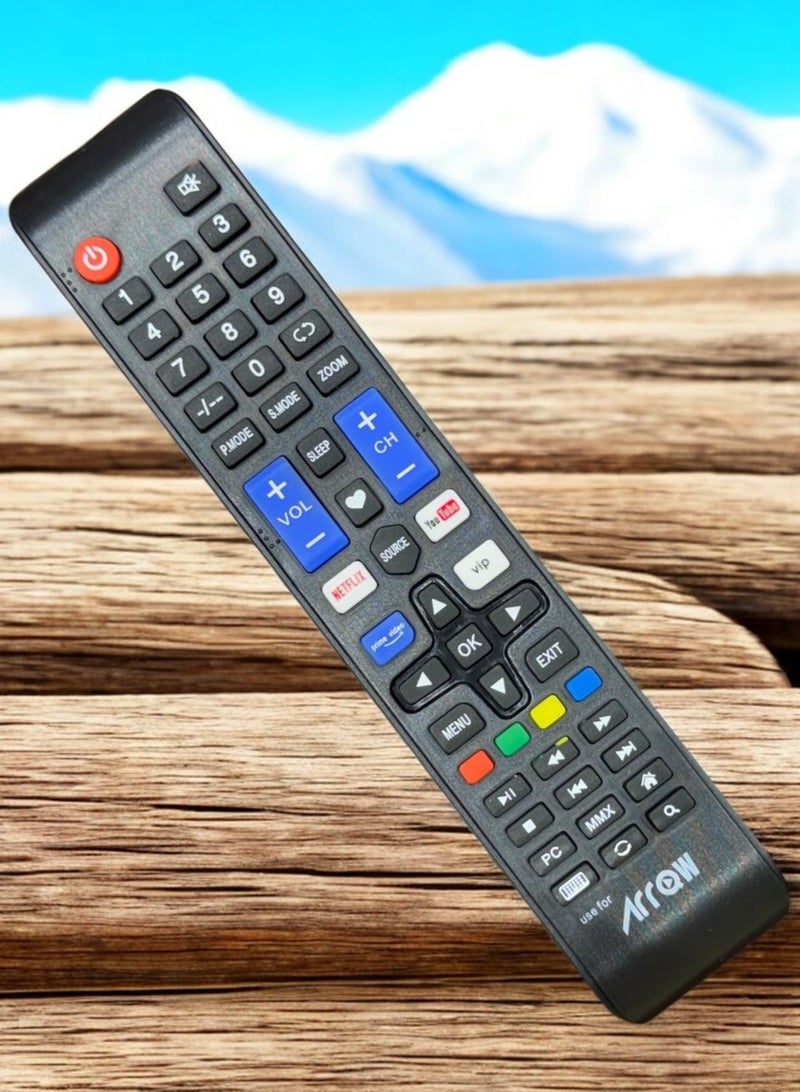ارو جهاز تحكم عن بعد عالمي للتلفزيون الذكي مزود بأزرار اختصار - Image 3