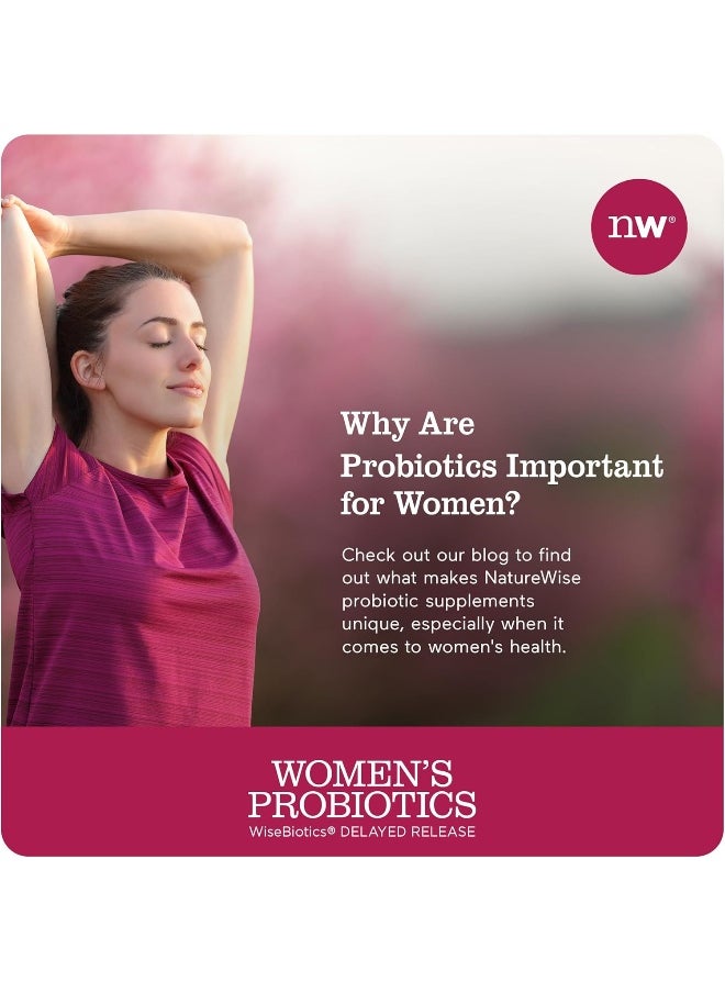 NatureWise - NatureWise Women's Probiotics | Time-Release Probiotic Supplement - Image 1