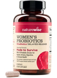 NatureWise Women's Probiotics | Time-Release Probiotic Supplement