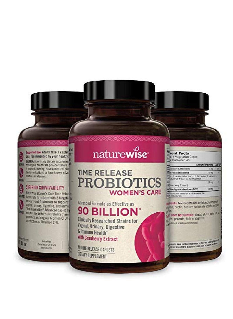 NatureWise Women's Probiotics | Time-Release Probiotic Supplement - Image 1