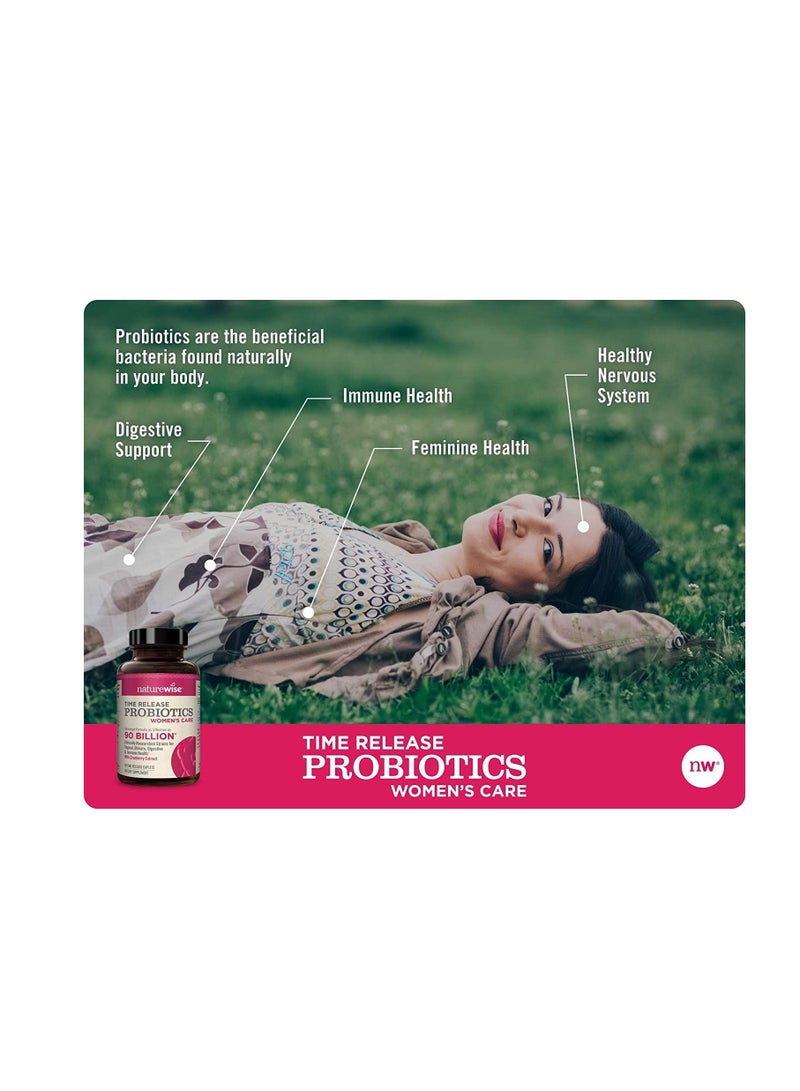 NatureWise Women's Probiotics | Time-Release Probiotic Supplement - Image 3