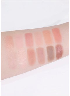 COLORGRAM Pin Point Eyeshadow Palette 01 Peach+Coral= ; Eyeshadow Palette For Daily Makeup, Ultrablendable, Matte, Glitter, Shimmer Shades  - Image 4
