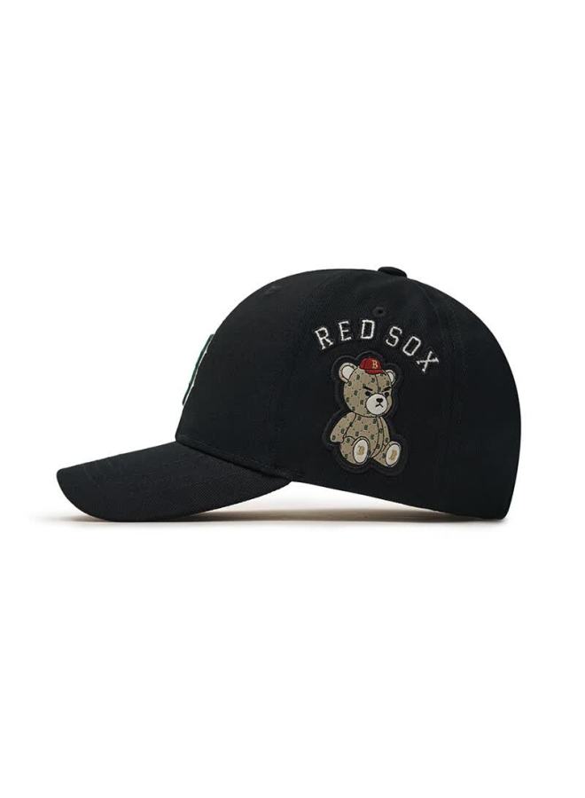 Mlb Baseball Cap Uni Adult Kids Hard Top Embroidered Frowning Bear 25 New Style 7acpc054n-43bks-f3 - Image 1