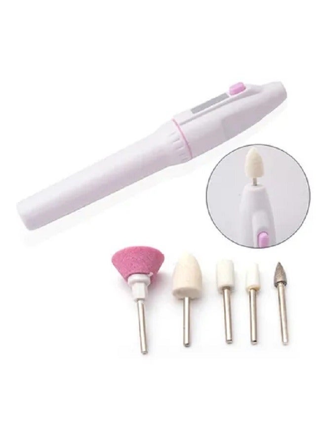 Loquat Electric Nail Art Manicure And Pedicure Grooming Kit - Image 1