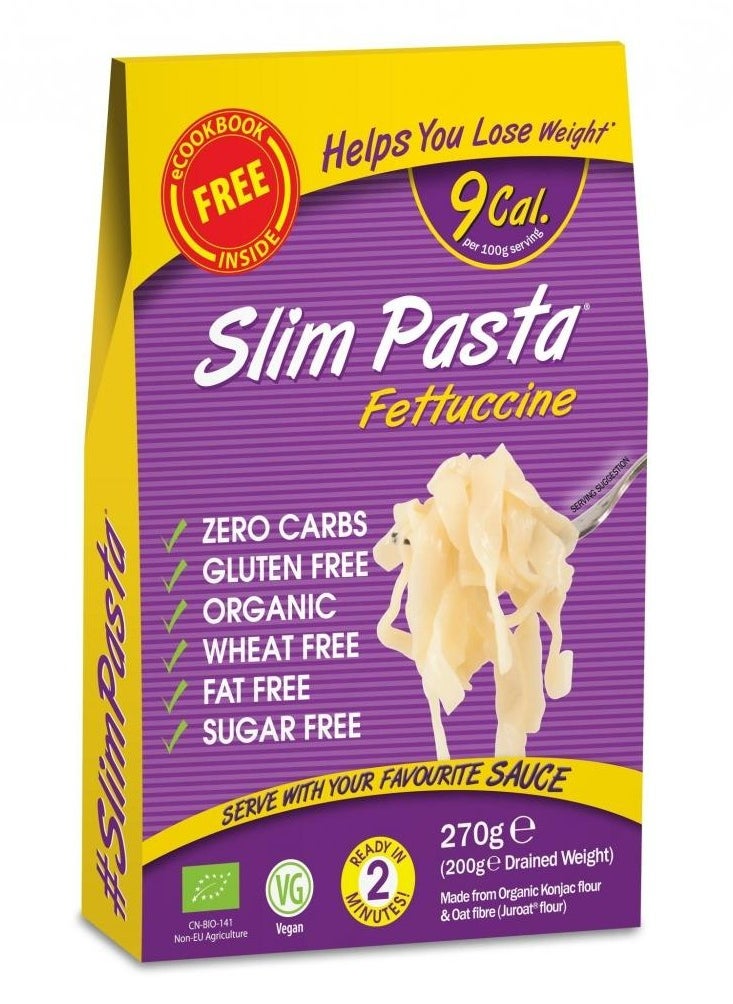 Eat Water Pack Of 5 Slim Pasta Fettuccine 270 Gm - Healthy Snacks  - Image 1