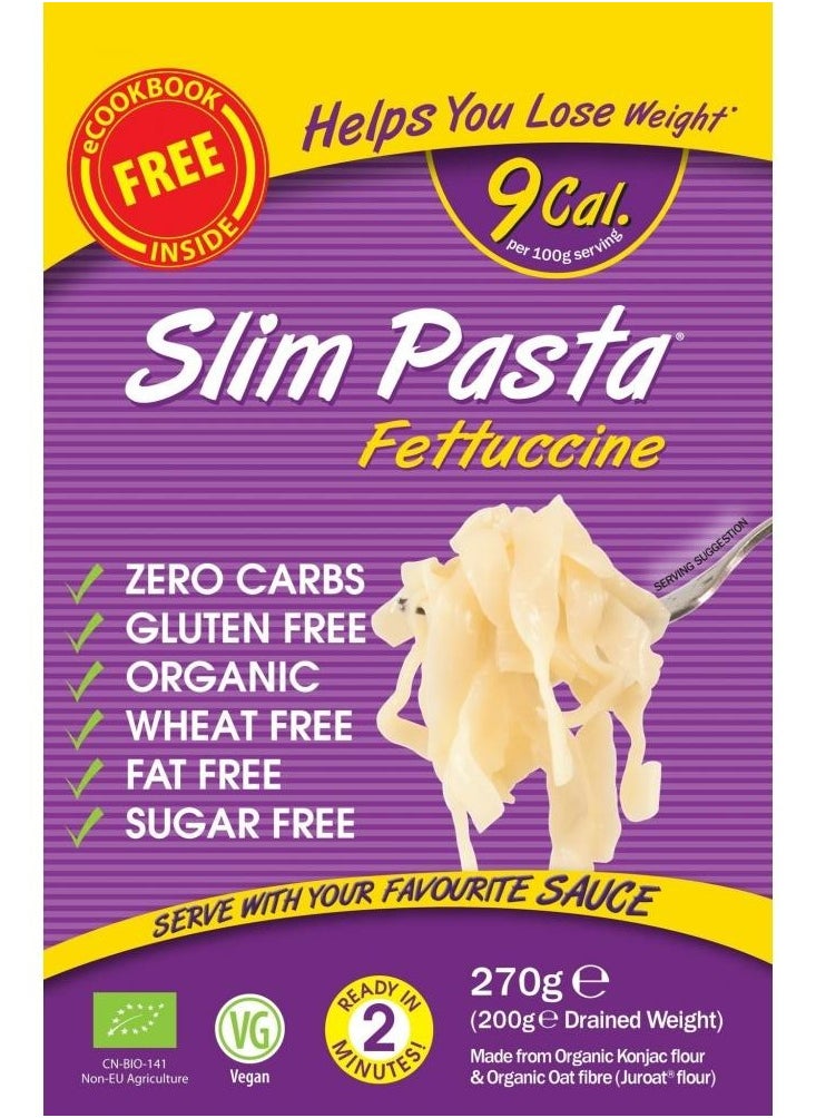 Eat Water Pack Of 5 Slim Pasta Fettuccine 270 Gm - Healthy Snacks  - Image 2