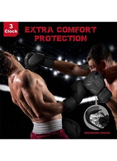 L&E Boxing Gloves for Men & Women, Boxing Training Gloves, Kickboxing Gloves, Sparring Punching Gloves, Heavy Bag Workout Gloves for Boxing, Kickboxing, Muay Thai, MMA（16oz）  - Image 2