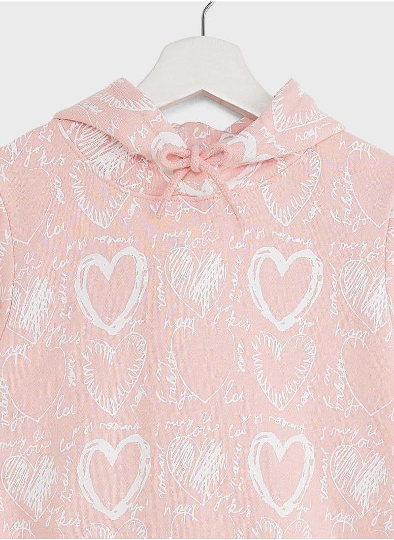 Pinata - Girls All Over Printed Hoodie - Image 1