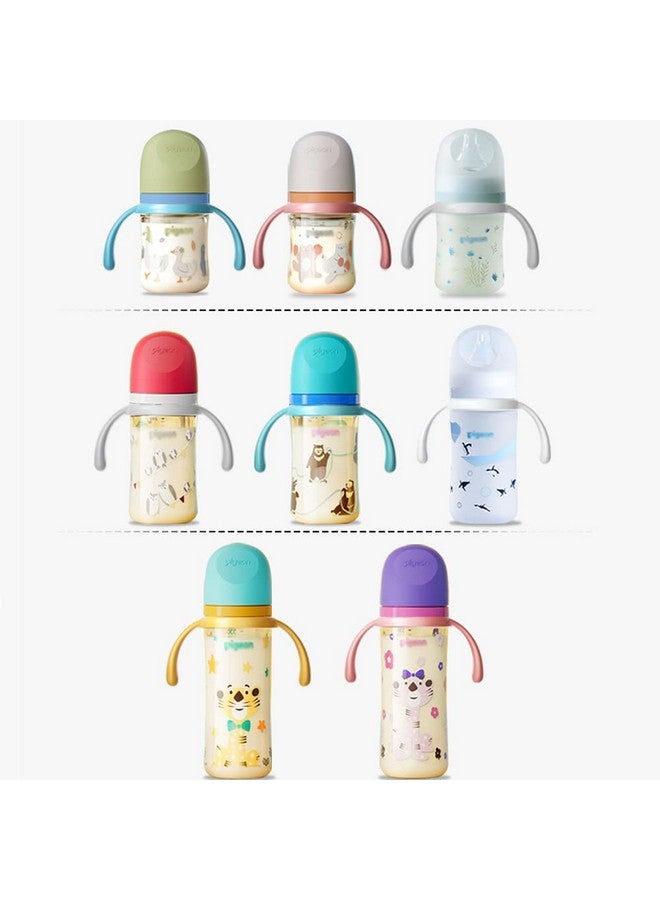 ROMIRUS Pack Of 2 Bottle Handles Grips Compatible For Pigeon 3Rd Generation Silicone Coating Nursing Bottle Ppsu/Pp/Glass Nursing Wide Neck Bottles (Colors May Be Vary) - Image 3