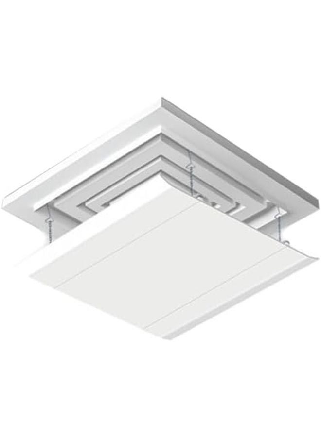 11.8 × 11.8 بوصة منظم توجيه هواء السقف القابل للتعديل تركيب سهل بدون أدوات يحمي النباتات والحيوانات الأليفة - Image 2