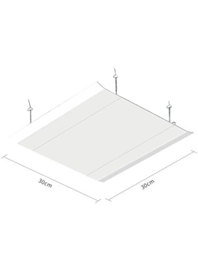 11.8 × 11.8 بوصة منظم توجيه هواء السقف القابل للتعديل تركيب سهل بدون أدوات يحمي النباتات والحيوانات الأليفة - Image 3