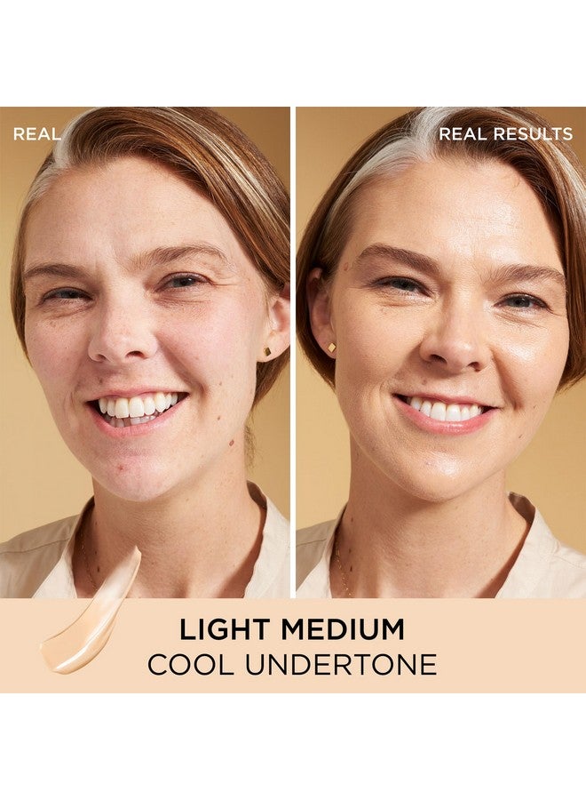 IT COSMETICS Cc+ Nude Glow Lightweight Foundation + Glow Serum With Spf 40 With Niacinamide Hyaluronic Acid & Green Tea Extract Light Medium 1.08 Fl Oz - Image 3