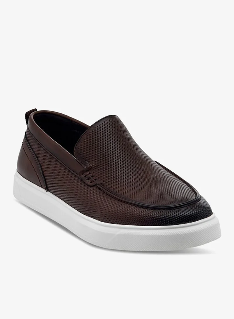 Lee Cooper Men's Textured Slip-On Loafers