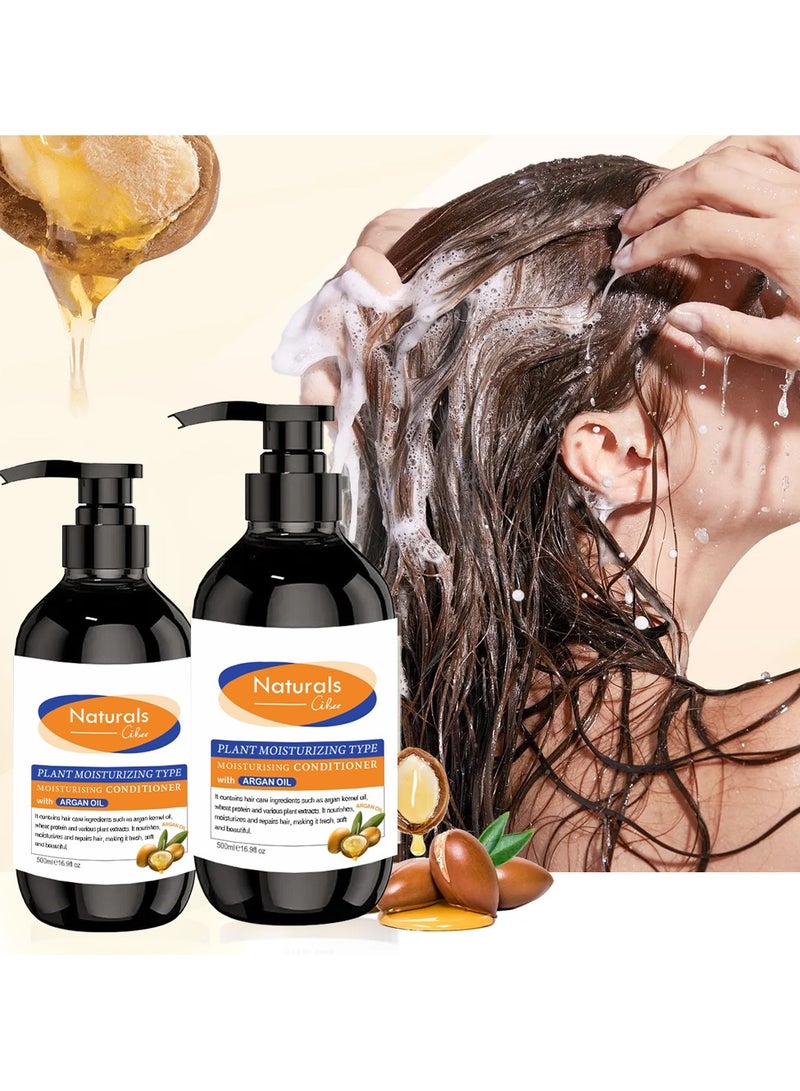 NATURALS Natural hair care set: conditioner + shampoo + mask 500 ml - Image 5