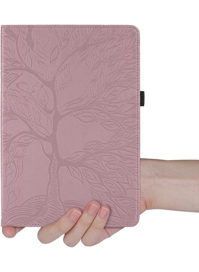 Generic - Lenovo Tab P12 12.7 inch 2023 (TB-370FU/TB-371FC) Tree of Life Tablet Case, TPU + PU Leather 360 Degree Rotative Kickstand Cover with Auto Wake/Sleep - Image 1