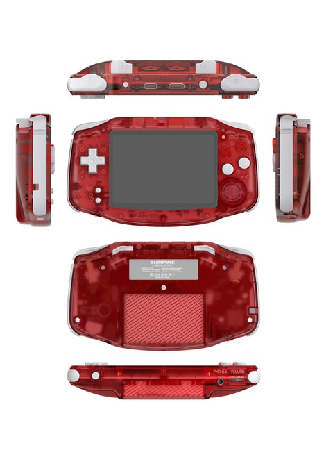 ANBERNIC RG 34XX Handheld Game Console H700 quad-core ARM Android 13 3.4-inch IPS full-view angle 3500mAh 5G WIFI Bluetooth Retro Video Players (Red 32+128G