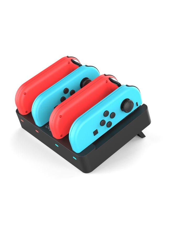 Ipega Switch 2 Left and Right Handle Charging Dock, Universal Switch/OLED, Integrated 8-in-1 Charging Base, 4 Positions Can Simultaneously Charge Switch 1/2 Left and Right Handles - Image 3