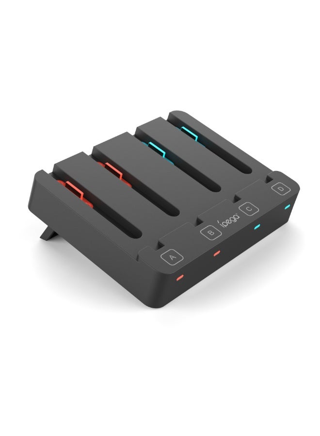 Ipega Switch 2 Left and Right Handle Charging Dock, Universal Switch/OLED, Integrated 8-in-1 Charging Base, 4 Positions Can Simultaneously Charge Switch 1/2 Left and Right Handles - Image 4