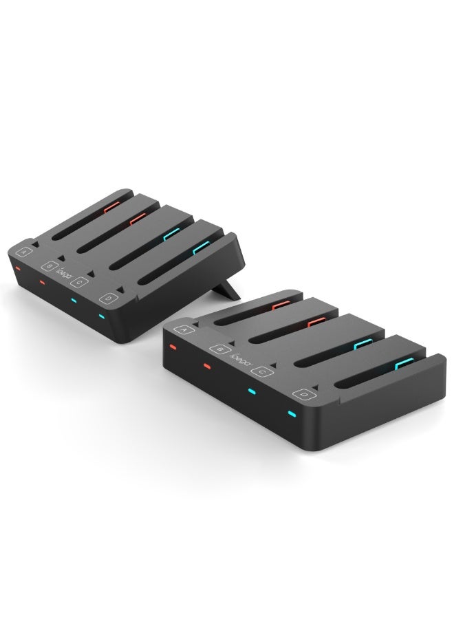 Ipega Switch 2 Left and Right Handle Charging Dock, Universal Switch/OLED, Integrated 8-in-1 Charging Base, 4 Positions Can Simultaneously Charge Switch 1/2 Left and Right Handles - Image 5