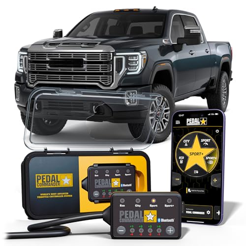 PEDAL COMMANDER Throttle Response Controller Compatible with GMC Sierra 2500HD 3500HD 20202025 5th Gen PlugandPlay 4 Modes 36 Sensitivity Levels App Control AntiTheft Sierra Accessories