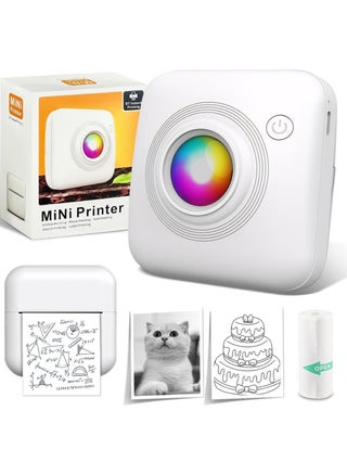 Portable Mini Wireless Thermal Printer, Compatible With IOS And Android, Ink-Free Printing, High-Speed Receipt & Sticker Printer For Photos - pzsku/Z68705B2FD7BB761A72EFZ/45/_/1727697229/adc07cac-3442-413e-99d2-72dff626bcbf