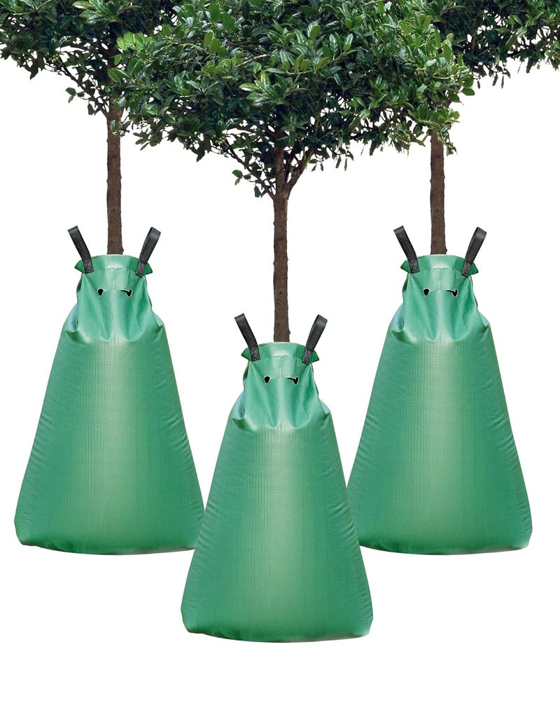 TITECK 20 Gallon Tree Watering Bag, Tree Watering Bags Slow Release, Portable Tree Bags for Watering, Great for Newly Plants/Garden/Shrubs (3 Packs) - Image 1