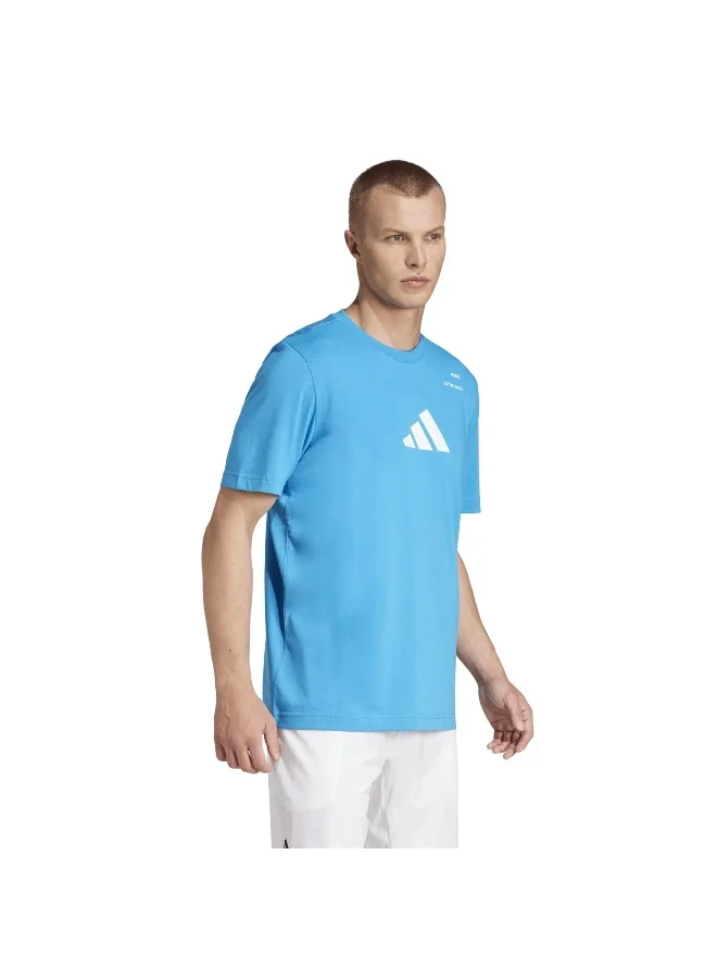 Adidas adidas padel category men graphic t-shirt