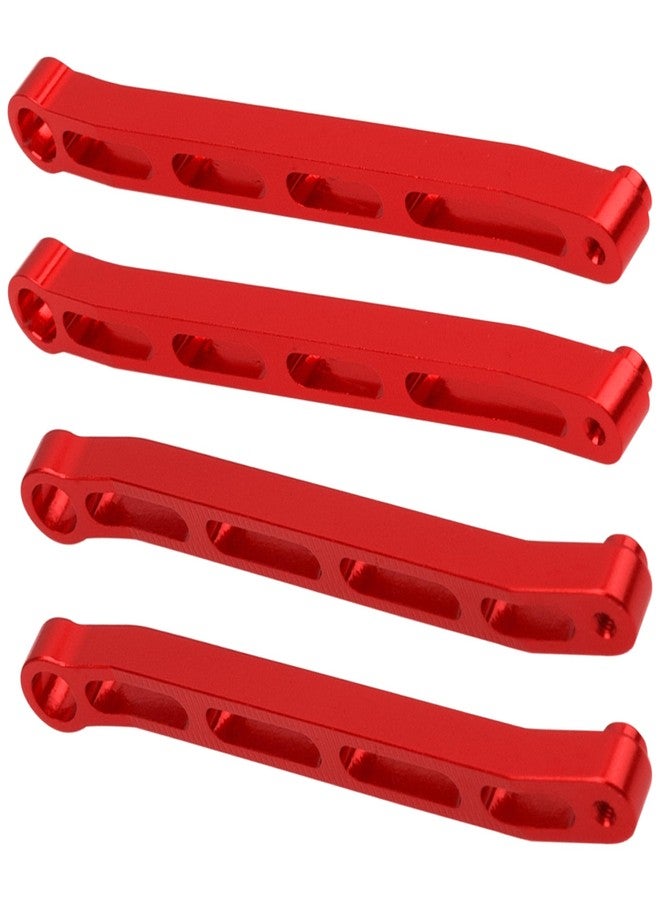 Share Goo ShareGoo Metal Pull Rod w/Tie Rod Bracket Seat Compatible with MN MN82 LC79 MN78 1/12 RC Car Upgrades Parts (Red) - Image 5