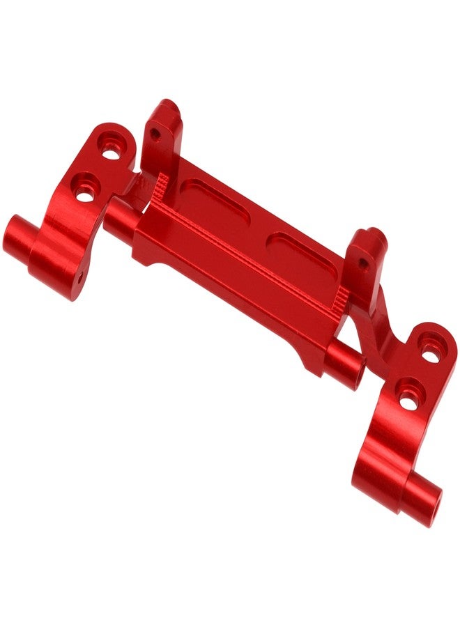 Share Goo ShareGoo Metal Pull Rod w/Tie Rod Bracket Seat Compatible with MN MN82 LC79 MN78 1/12 RC Car Upgrades Parts (Red) - Image 4