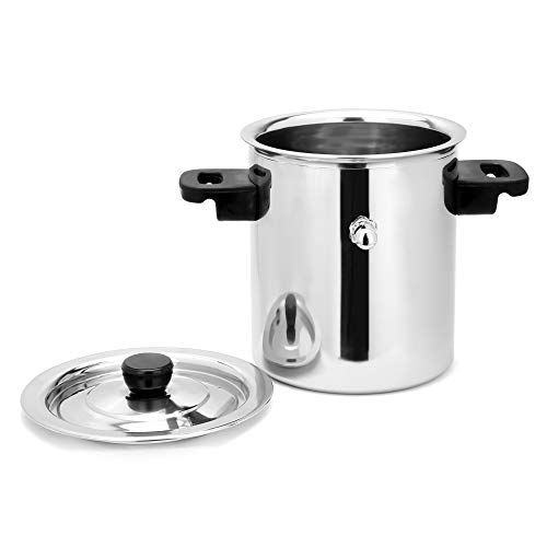 Coconut Stainless Steel Traditional Milk Boiler/Tall Milk Boiler - Capacity - 1000ML - Image 2