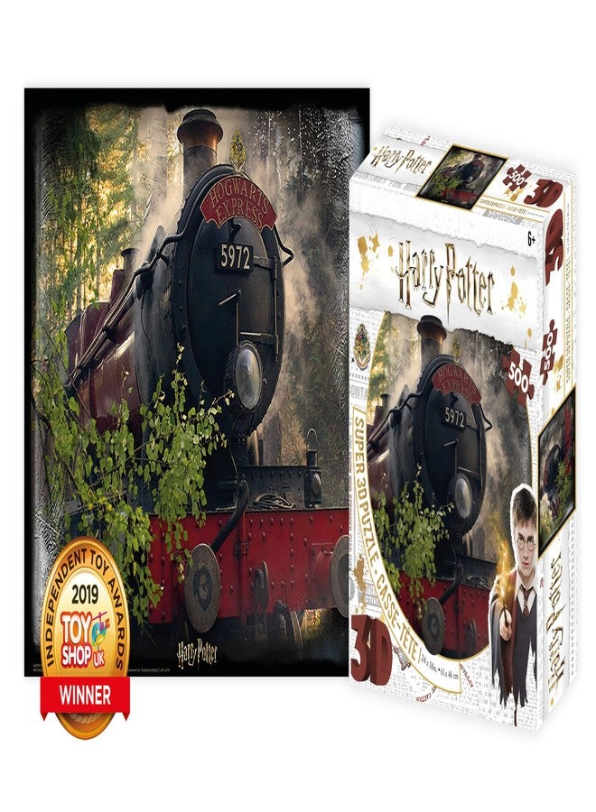 Harry Potter Hogwarts Express 3D Jigsaw Puzzle 500 Piece Multi-Colour - Image 2