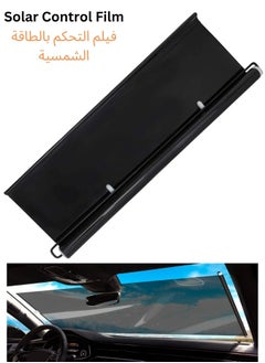 umbrella Car Umbrella Car Shade Sun Car Sunshade Foldable Car Front Windshield Umbrella Front Window Blocks UV Rays Heat Keep Cool Car Screen Sun Protector Size 42x140cm  - Image 1