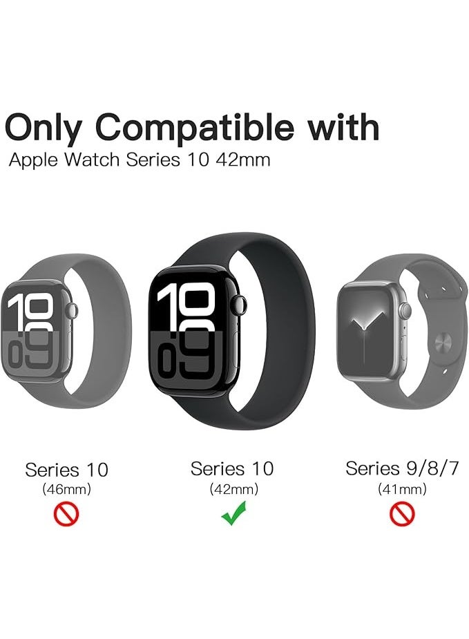 wexon Clear Screen Protector for Apple Watch Series 10 42mm - Image 3