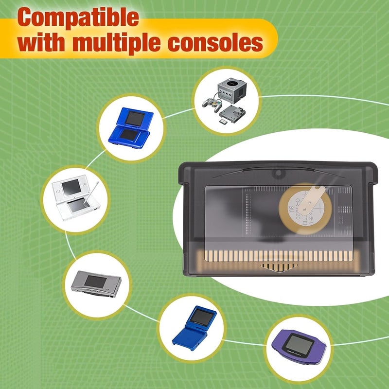 GBA DS Flash Cart, Rewritable RTC 32MB 1Mbit Game Cartridge with Solar Powered SD Cartridge Support - Image 3