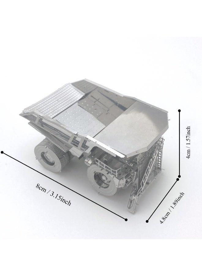 مجموعة من أحجية معدنية ثلاثية الأبعاد، وحزمة شاحنة نموذجية، وأحجية في الدماغ، وحلية مكتبية عالية الصعوبة - Image 4