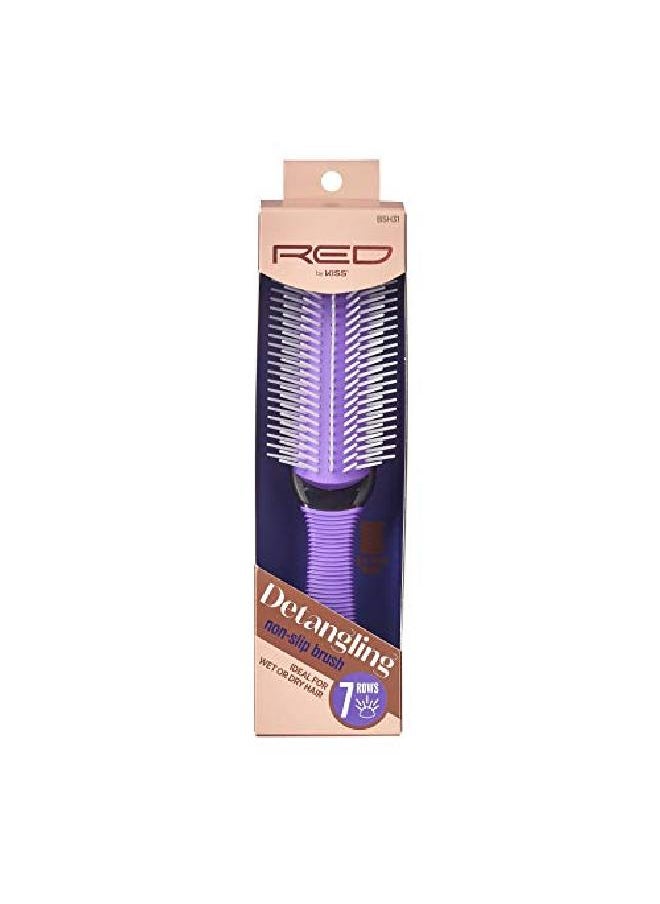 Red by Kiss Detangling Nonslip Brush (7 Rows)  - Image 2
