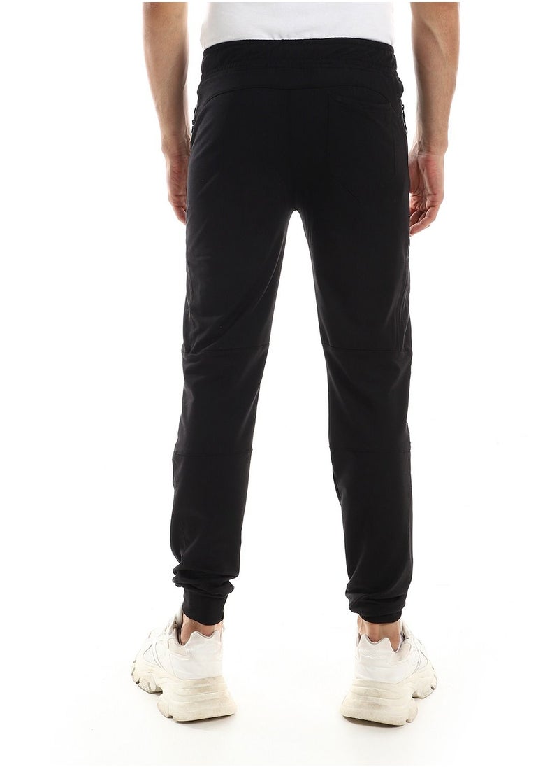 Caesar - Detailed Casual Sweatpants With Zipper In Sides - Image 1