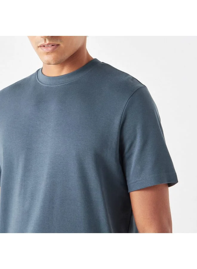 Kappa Kappa Graphic Print T-shirt with Short Sleeves